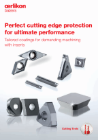 Perfect cutting edge protection for ultimate performance - Tailored coatings for demanding machining with inserts