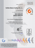 13485 ISO-Certificate Elgin, USA