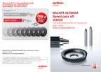 BALINIT<sup>®</sup> ALTENSA - The high-speed solution for productive gear cutting