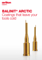 BALINIT<sup>®</sup> ARCTIC Series - Coatings that leave your tools cold