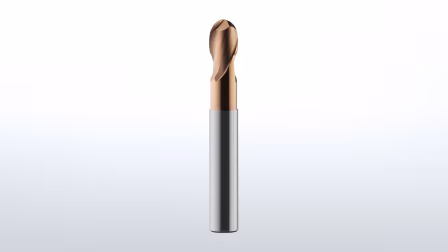 BALINIT TISAFLEX for ball nose end mill