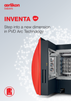 INVENTA kila - Step into a new dimension in PVD Arc Technology