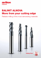 BALINIT<sup>®</sup> ALNOVA - Reliable milling of the most demanding materials