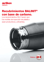 BALINIT<sup>®</sup> DLC coating series - Carbon-based coatings
