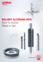 절삭 공구용 BALINIT ALCRONA EVO