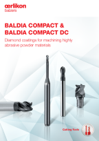 BALDIA<sup>®</sup> COMPACT & BALDIA<sup>®</sup> COMPACT DC - Diamond coatings for machining highly abrasive powder materials